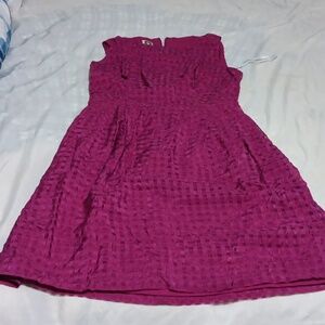 Anne Klein long dress size 8 color red.